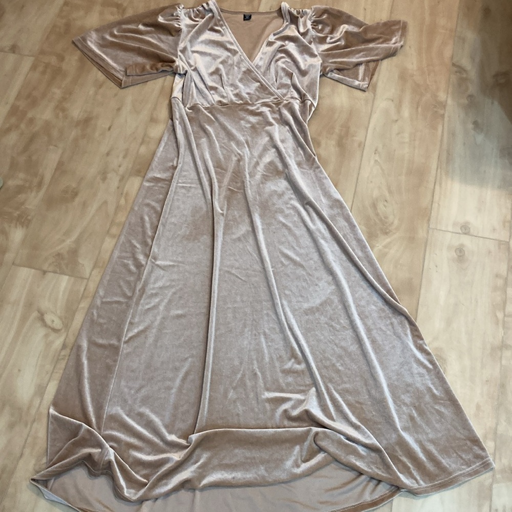 Velvet Fall/winter dress